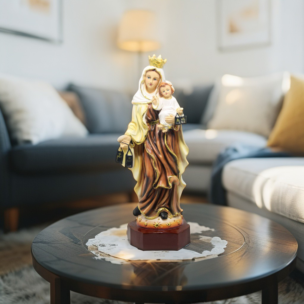 PATUNG BUNDA MARIA KARMEL 30 CM / PATUNG BUNDA MARIA DARI CARMEL / PATUNG KATOLIK