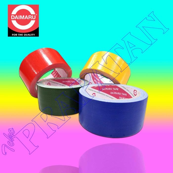 

Lakban Warna Daimaru 48 mm (2 inch) - Hijau