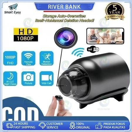 Kamera mini wifi camera HD 1080p cctv kamera kecil camera mini Kamera Pengintai Mini Spy Hidden Came