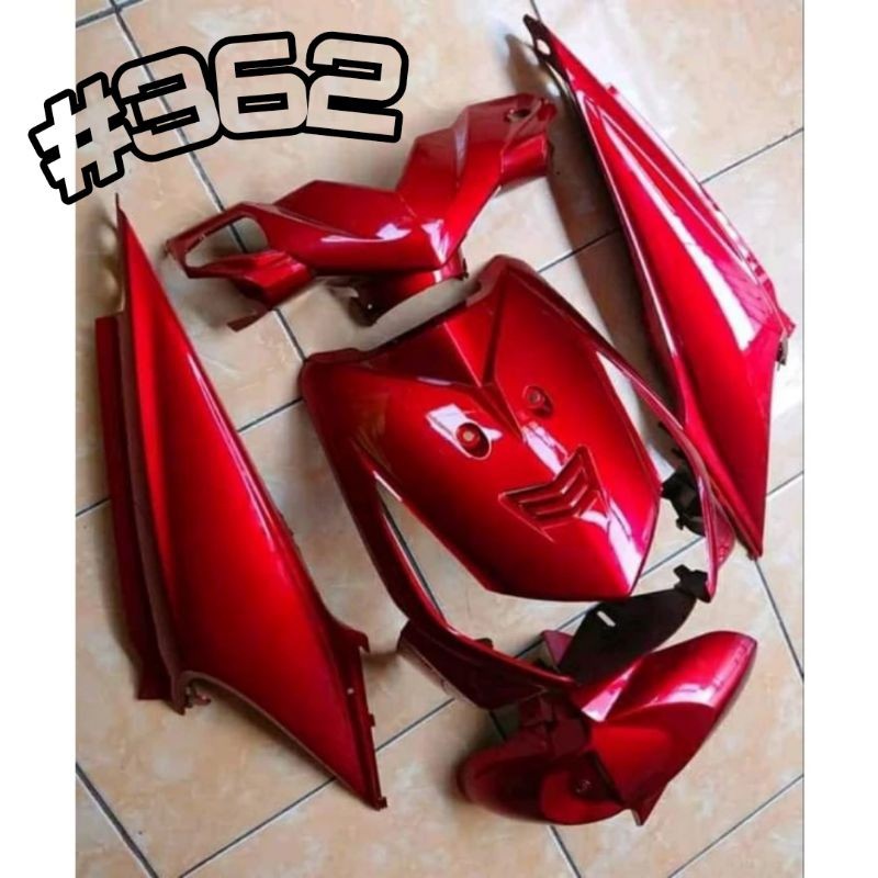 FULL SET BODY HALUS HONDA BEAT KARBU MERAH MAROON || FULL BODY HALUS BEAT KARBU MAROON || BODY BEAT 