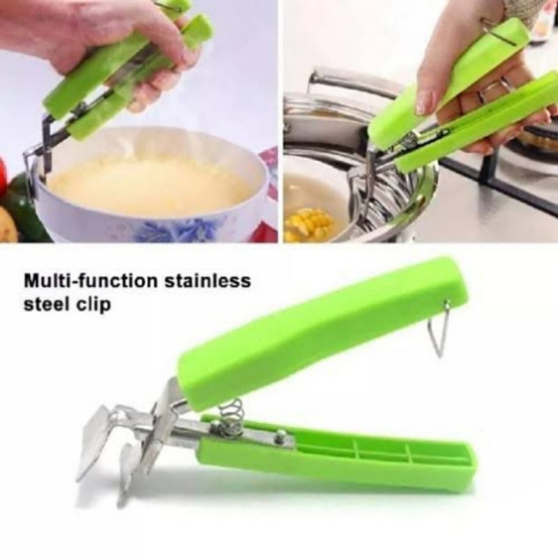 GUMDROP - Penjepit Mangkok Stainless Anti Panas