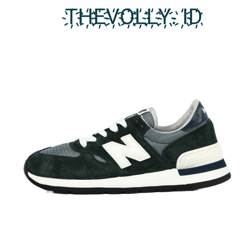 Sepatu NB New Balance 990 Olive Green BNIB Original / Sneakers Pria