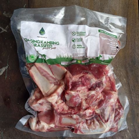 

Pure Organic Iga Kambing Grassfed 500 Gram | Iga Kambing | Iga Kambing Organik | Iga |