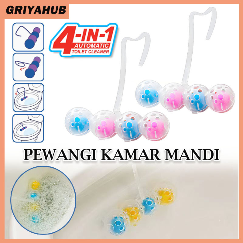 Penghilang Bau WC/Kamper Gantung/Kamper Kamar Mandi Toilet/Kloset Toilet Cleaner Anti Kuman