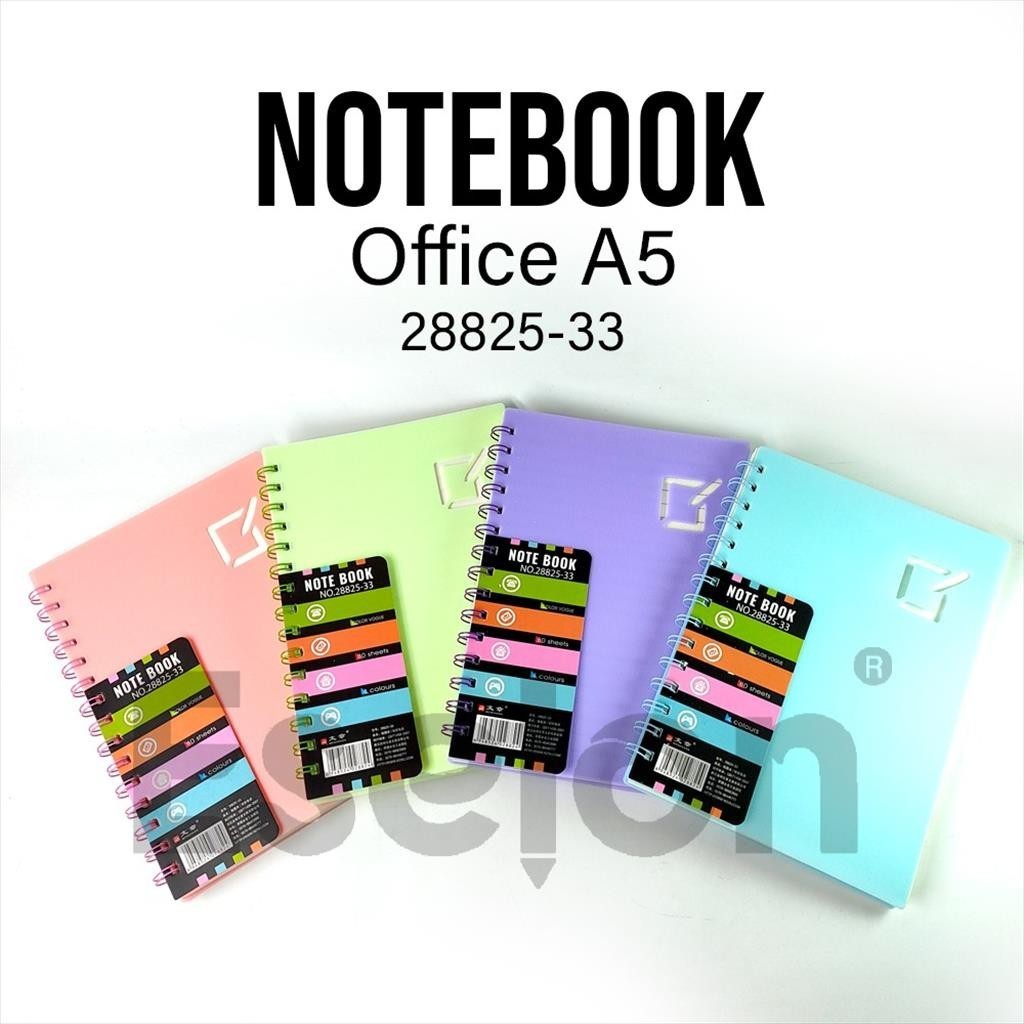 

❤️️Diary Office A5 28825-33 / Diary Spiral Office A5 80lembar❤️️