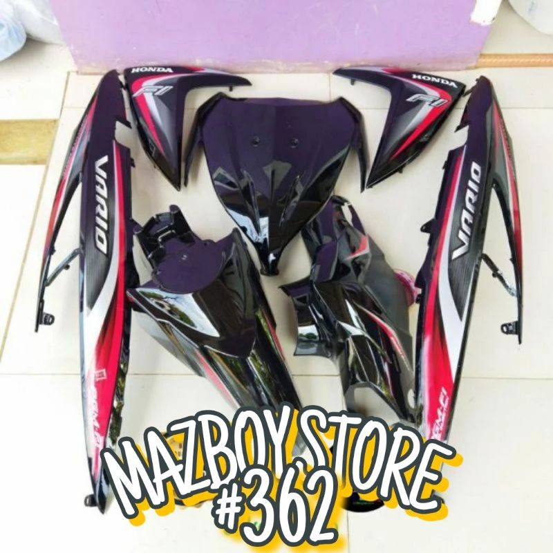 Full set body Halus Vario 110 fi original merk WIN || Bodi Halus Vario 110 Fi Request Warna