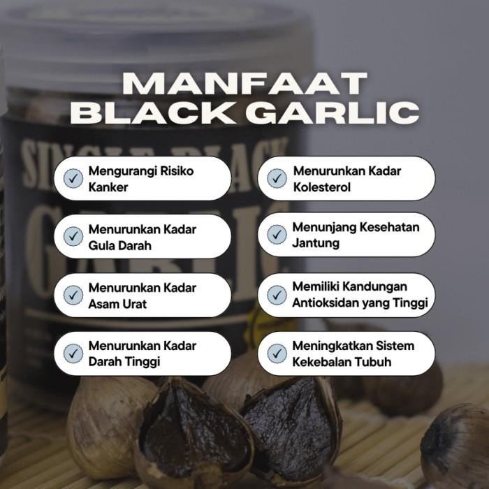 

Promo BALIC SINGLE BLACK GARLIC (250 GRAM) / BAWANG HITAM TUNGGAL