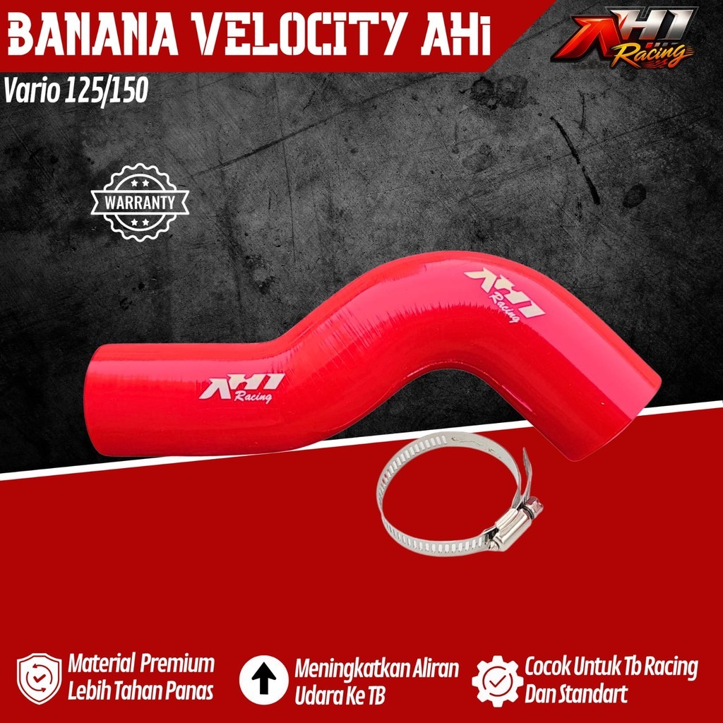 VELOCITY BANANA TB RUBBER VARIO 125 150 AH1 RACING UNTUK TB THROTLE BODY RACING