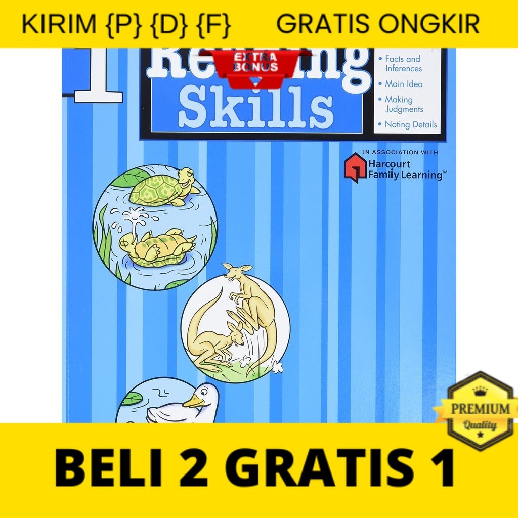 

{P} {D} {F} Cod / Harcourt Family Learning Reading Skills Grade 1 - 2 - 3 - 4 - 5 - 6 / Full Warna