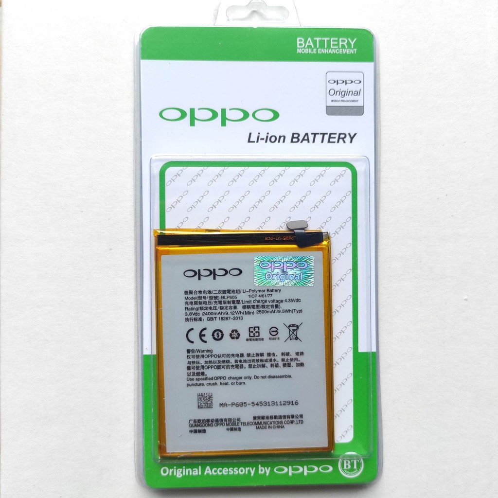 Batre Baterai Battery Oppo F1 F1F Blp605 / OPPO NEO 7 A33W A1603 Original ASLI