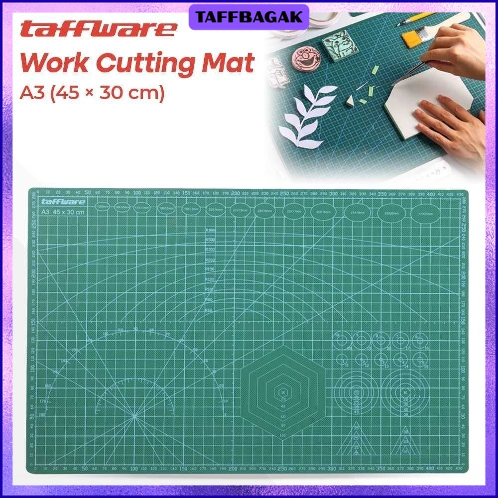 

Taffware Alas Potong Work Cutting Mat Pad A3 45x30cm