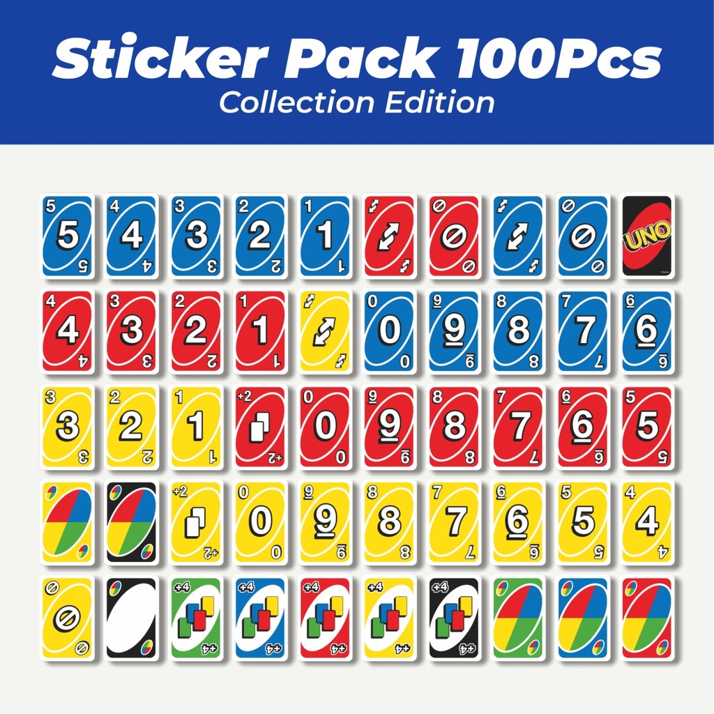 

Hot Stiker Game Kartu UNO V2 Lucu Anti Air Stikers Berperekat Waterproof Sticker Decal Buat Motor Helm Buku Journal Koper Casing HP Laptop Botol Minum