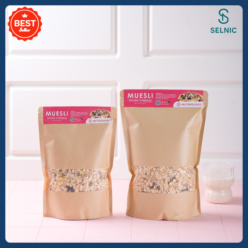 

Diskon Muesli Fruit seed Nutriology 1 Kg Sereal Diet Sehat Sarapan Praktis Murah Bergizi