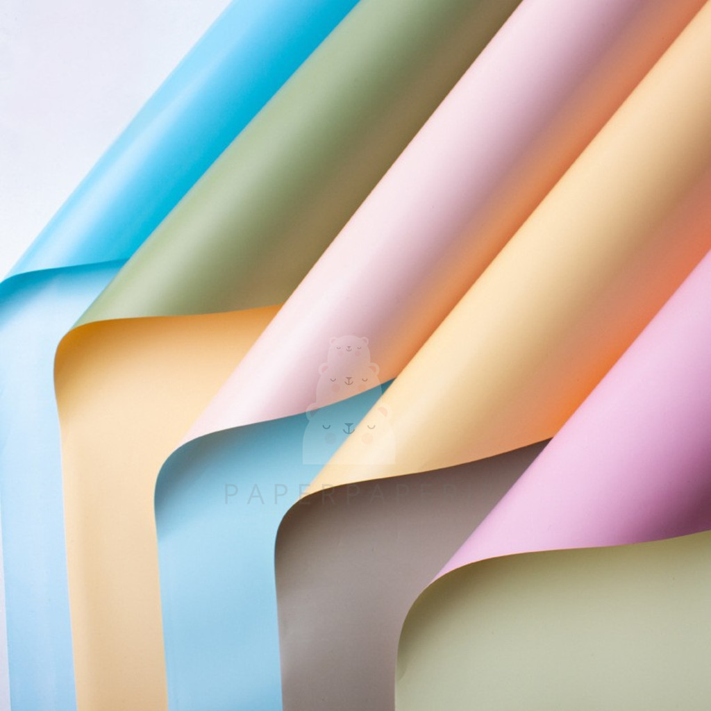 

Kertas Buket Korea 2 Warna Bunga Kertas Cellophane 2 Warna Wrapping Paper