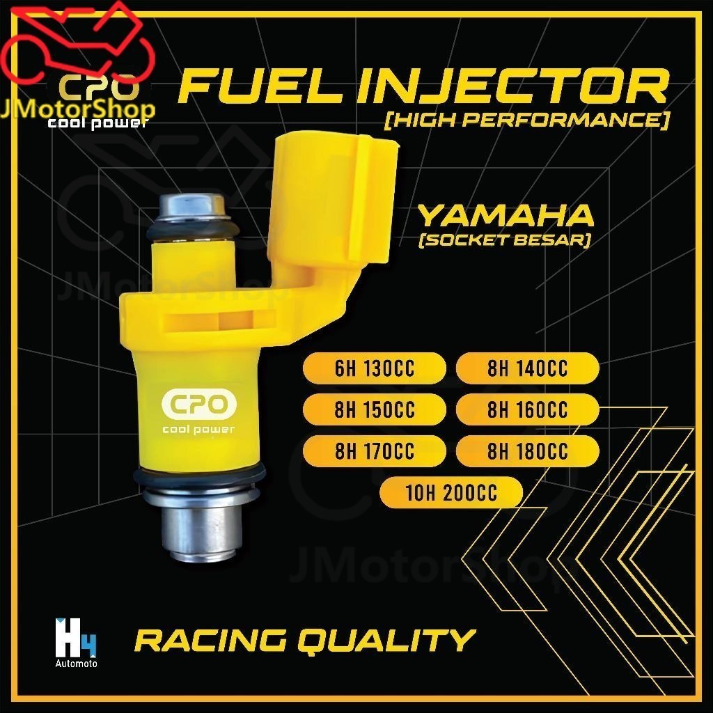 YONA.ID CPO Injektor Injector Yamaha Nmax Aerox All New Mio M3 Xmax MX King XSR R15 V3 WR MT 155 V2 