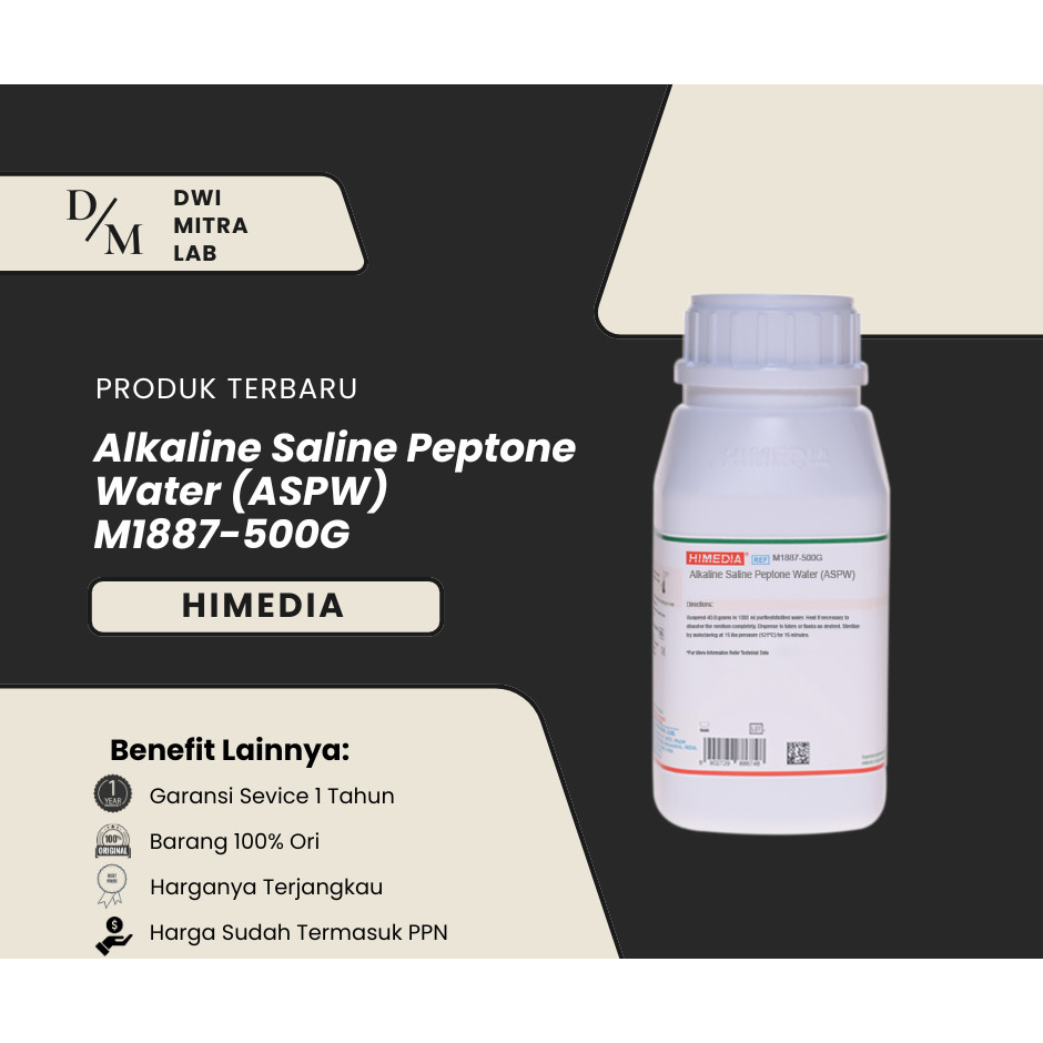 Alkaline Saline Peptone Water (ASPW) M1887-500G Himedia