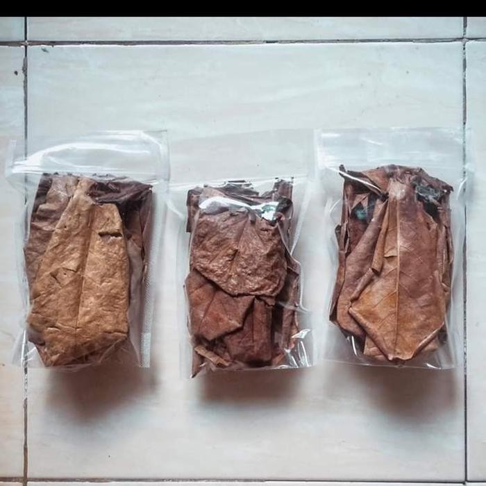 

Daun Ketapang Kering Untuk Ikan Cupang dan pengatur suhu air/300gram