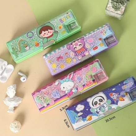 

Kotak Pensil Magnet 2 Sisi Anak – Karakter Lucu, Dilengkapi Rautan, Tempat Pensil Sekolah SD TK Harga Grosir Bisa COD