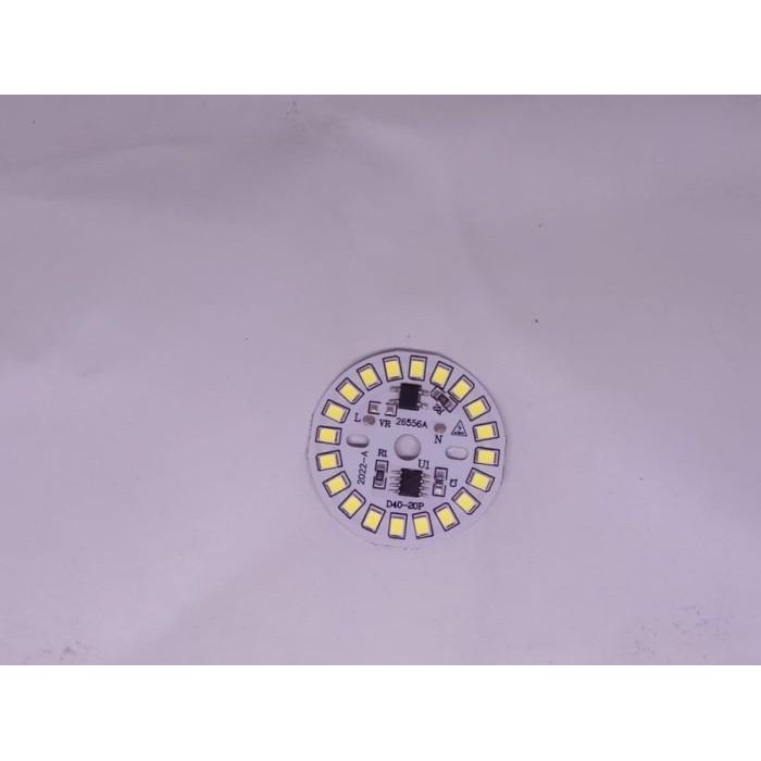 PCB Round LED SMD 2835 Putih 6500K AC 220V - 10 WATT.PCB Round LED SMD 2835 Putih 6500K AC 220V - 10