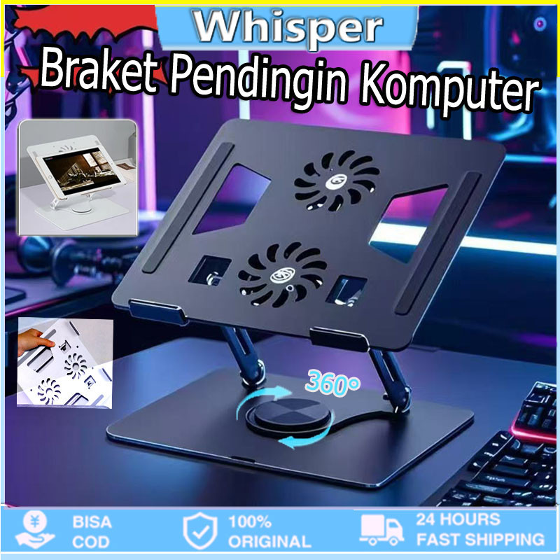 Sale 360 °  Dudukan Laptop  Portabel Putar  Dudukan Laptop Dudukan Laptop Desktop Aluminium Dengan K