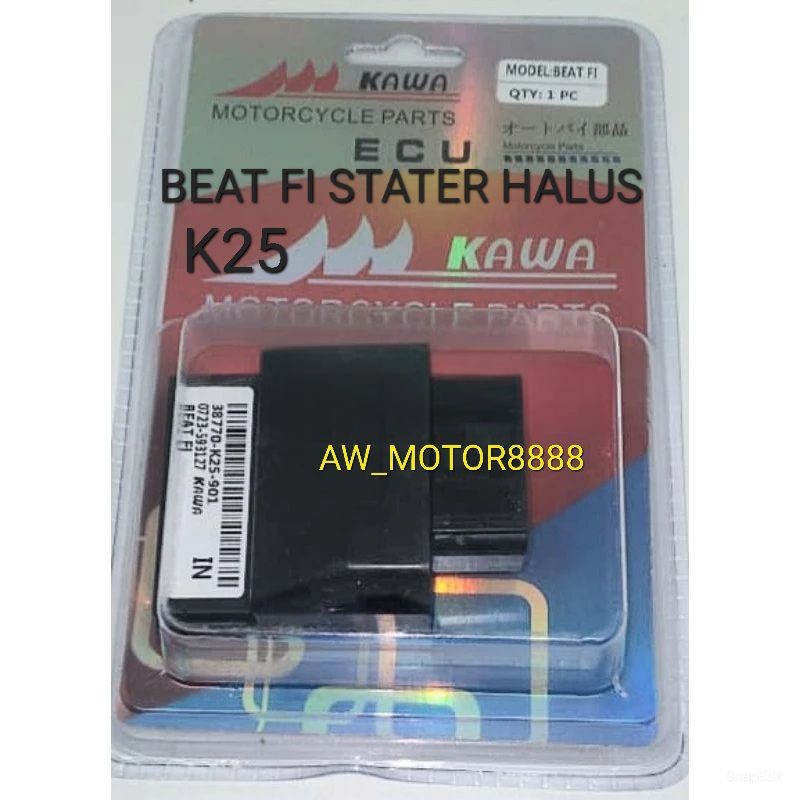 ECU EDM CDI BEAT FI STATER STARTER HALUS / BEAT FI INJEKSI (KAWA)