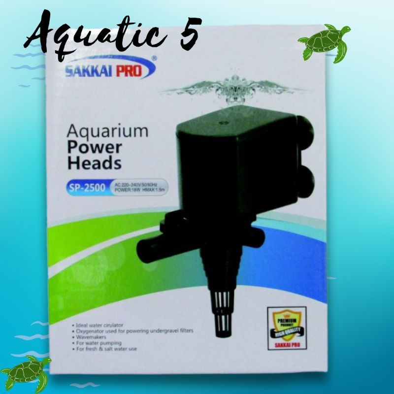 Promo Pompa aquarium kolam SAKKAI PRO SP 2500