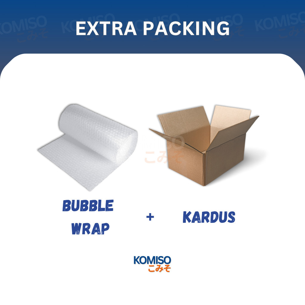 

PACKING TAMBAHAN BUBBLE WRAP / KARDUS / PELINDUNG PENGEMASAN