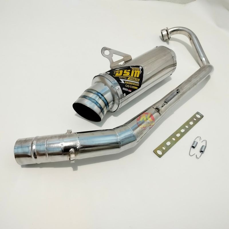 Knalpot Racing DSM Pangkon Atas SATRIA FU, SATRIA FI, MX, MX KING, SUPRA GTR, SONIC, CS1