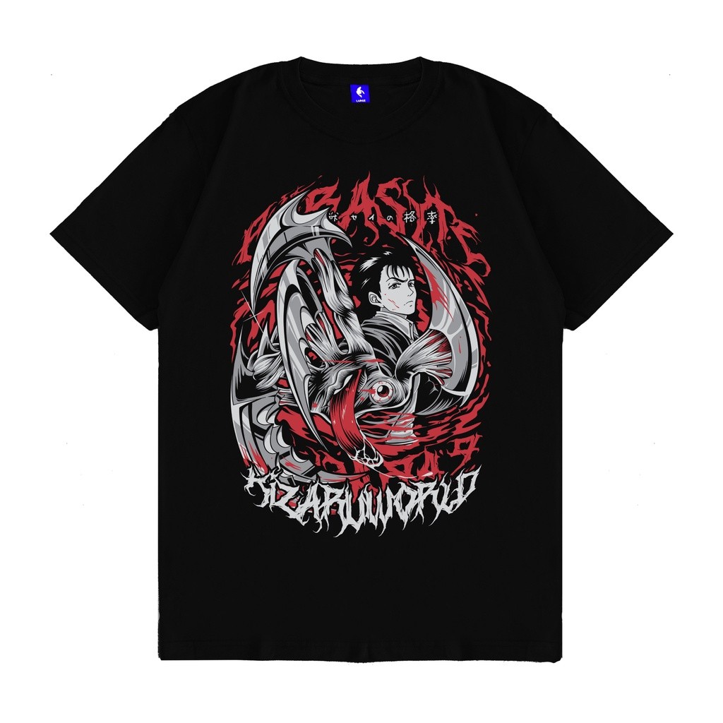 (NEW) KIZARU T-Shirt Gothic Series Anime PARASYTE