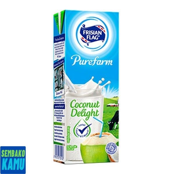 

Frisian Flag Uht Coconut Delight 225ml - Susu