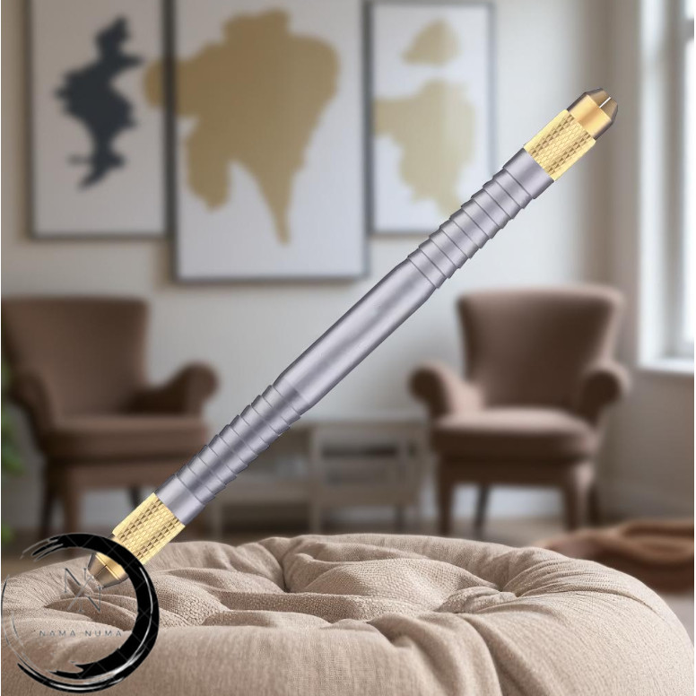 

UGAIN Handle Pisau Ukir Cutter Crafting Hobby Pen Double Head Clamp - UG-316