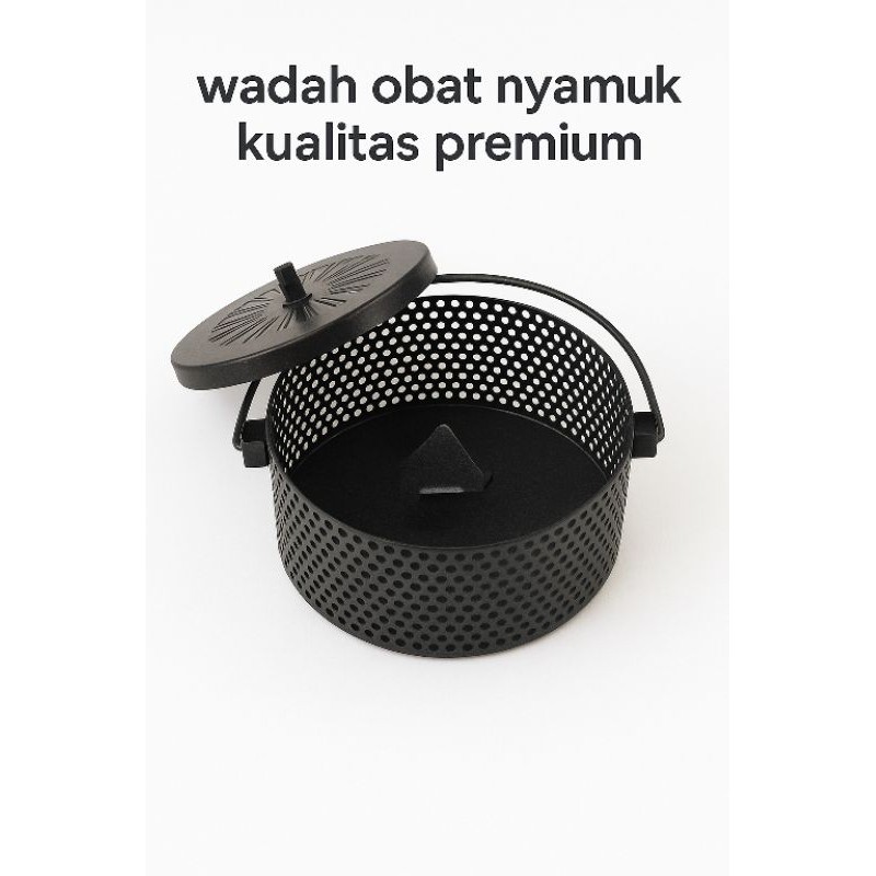 wadah / tempat obat nyamuk buhur dupa Mosquito coil premium