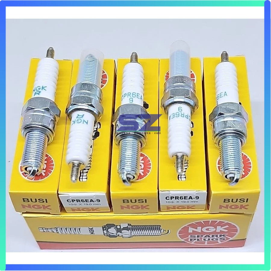 [SZ] BUSI NGK CPR6EA-9 KARISMA/SUPRA X 125/REVO ABS/BEAT FI/VARIO/BLADE/SCOOPY/SPACY BUSI MOTOR NGK 