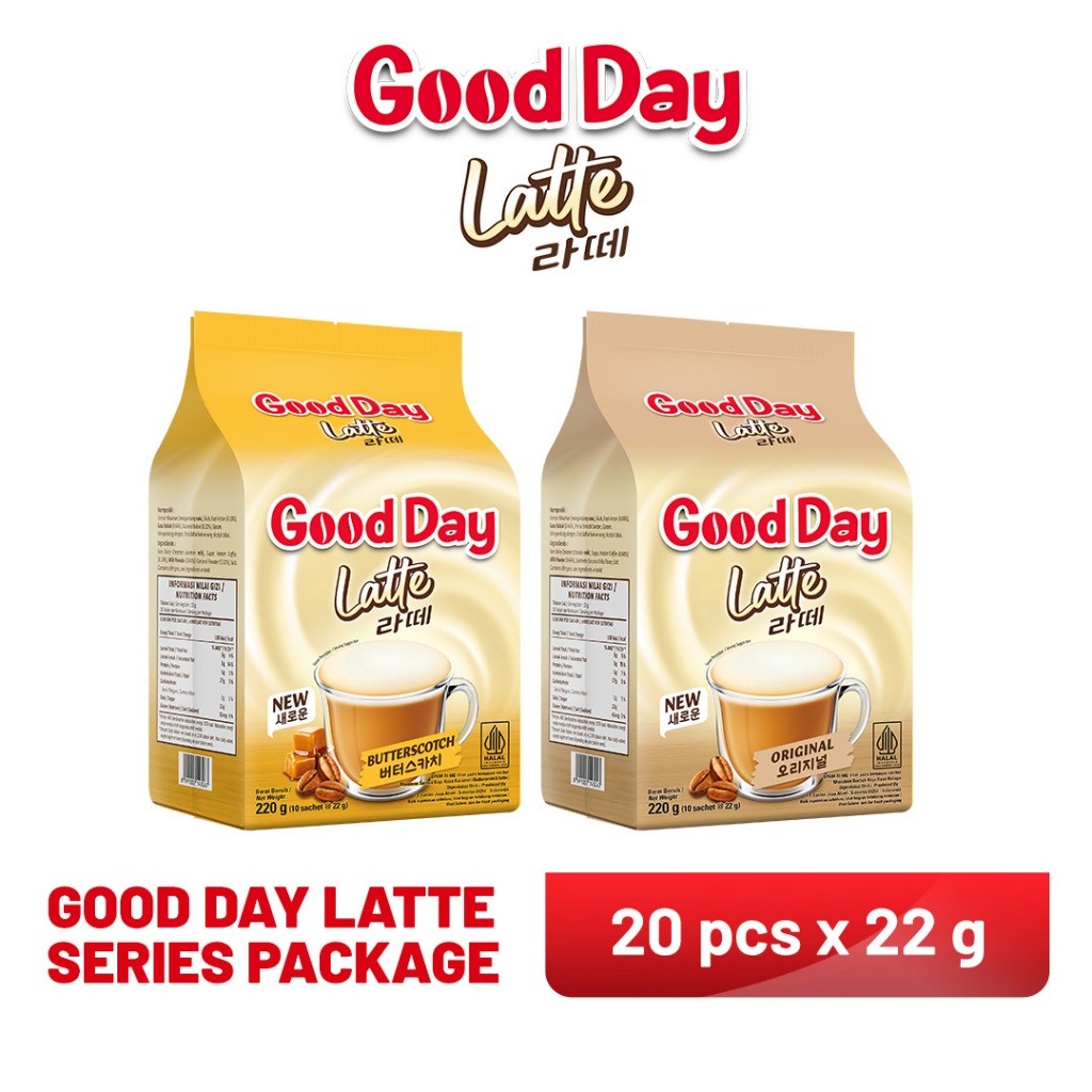 

New Good Day Latte Series PackagePremium