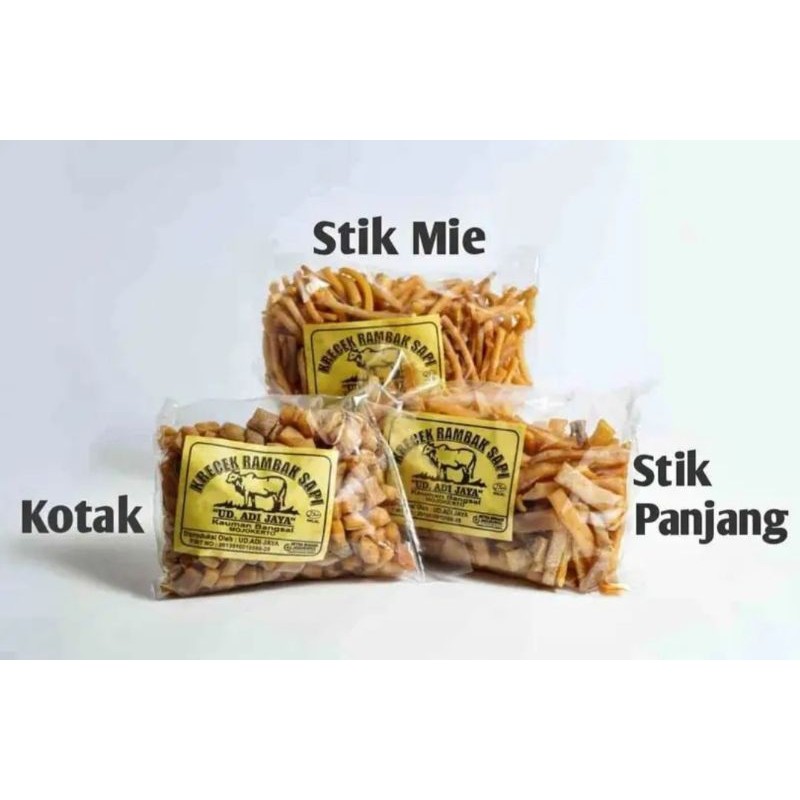 

New KRUPUK RAMBAK SAPI MENTAH 500grPremium