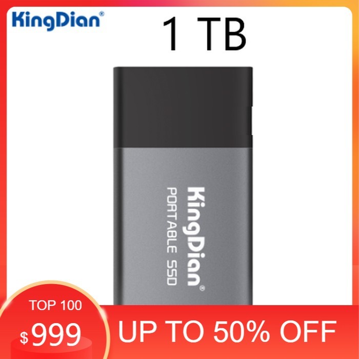 KingDian Portable SSD External USB 3.0 120GB/250GB/500GB/1TB Solid State Drive