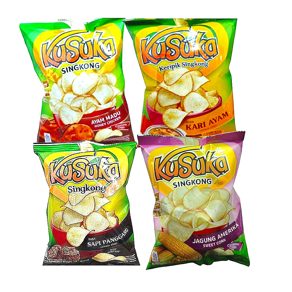 

Kusuka Keripik Singkong MINI - Netto 20 gram #RIZKYGROSIR#
