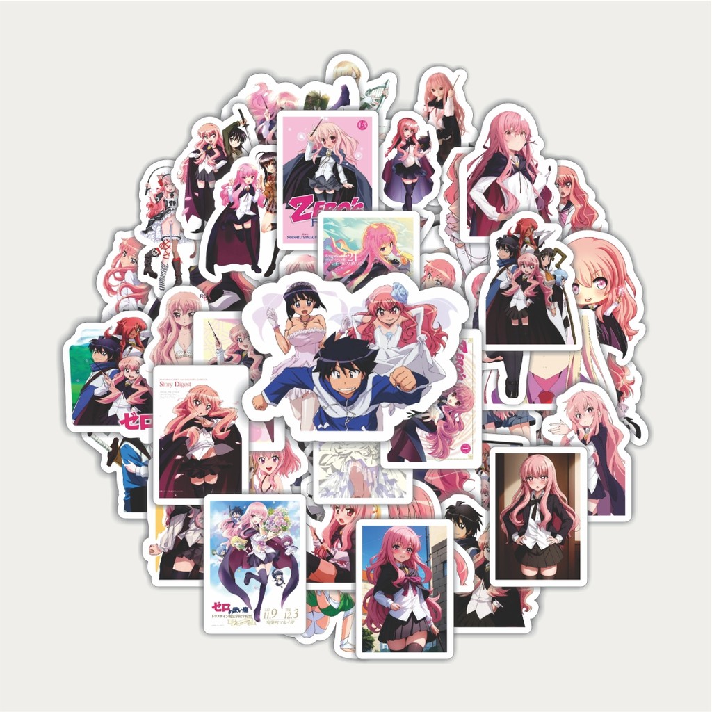 

Sticker Pack Stiker Anime Series Zero no Tsukaima (The Familiar of Zero) | Sticker TUMBLR | Stiker LAPTOP KOPER HELM