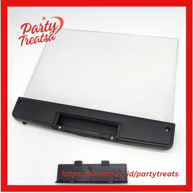 

LED Book Light Eye Caring Flat Plate Panel Bookmark Light Portable Study Tools Night Vision Reading Lighting For Car Travel Bed