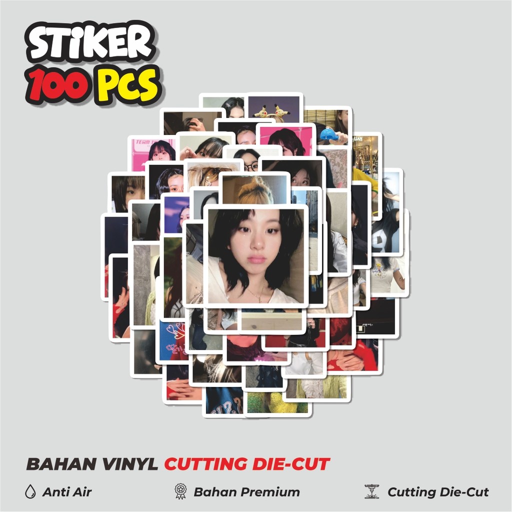 

Terbaru! 50 pcs Stiker Chaeyoung Twice V3 Dekorasi Lucu Kreatif untuk Notebook, Skateboard, HP
