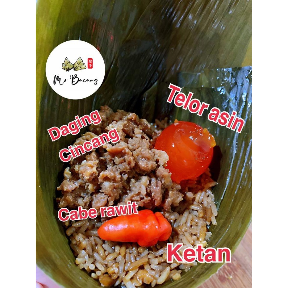 

PROMO! Bakcang/bacang ketan medan daging cincang super enak