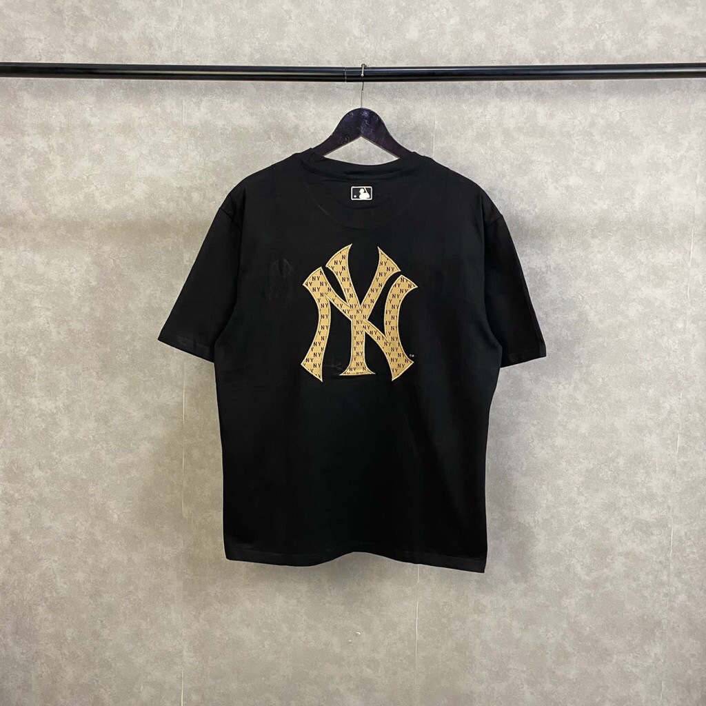 kaos MLB pria atasan unisex pria wanita t-shirt full print pria kaos oversize tee 98