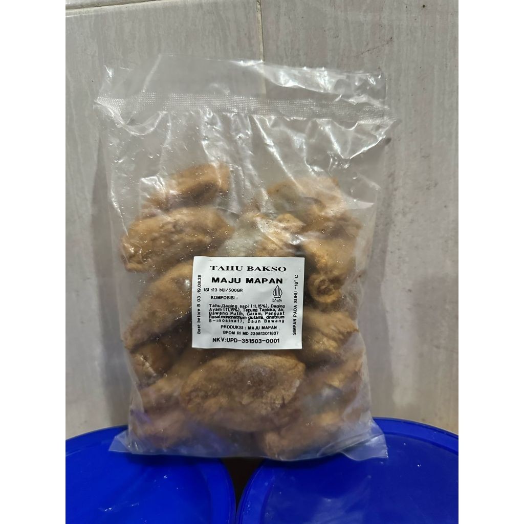 

(Hanya kiriman JAWA)Tahu Bakso & Bakso MM Maju Mapan isi 23bj Premium Homemade Mercon Enak Halal Tabso Ayam Tahu Eza Sabrina daging sapi