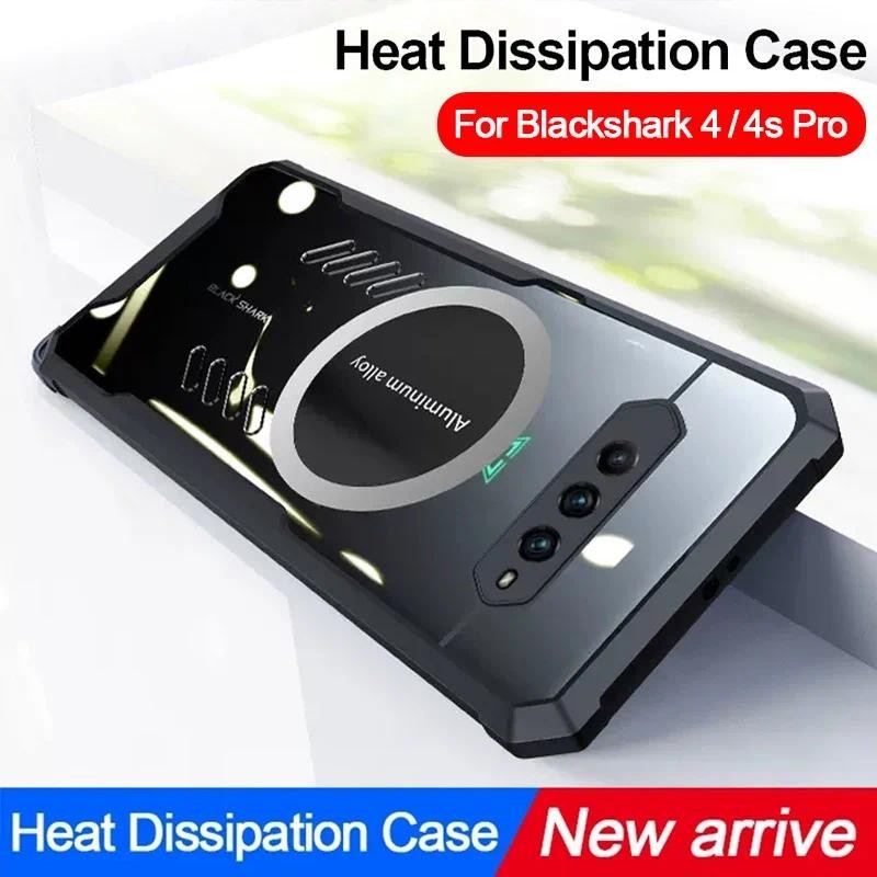 Transparent Capa For Black Shark 4 4S Pro Case Clear Heat Dissipation Protection Cover For Blackshar