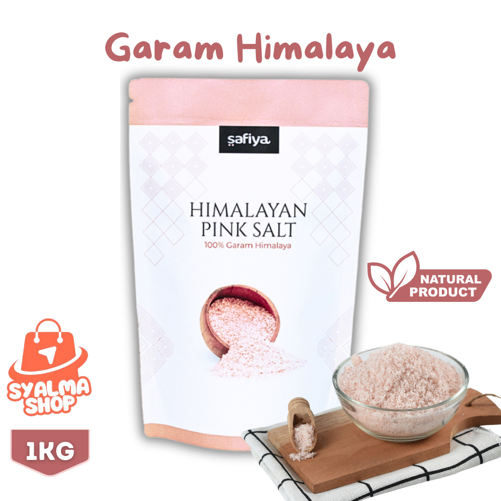 

Safiya Garam Himalaya 1 Kg Pink Himalayan Salt Original