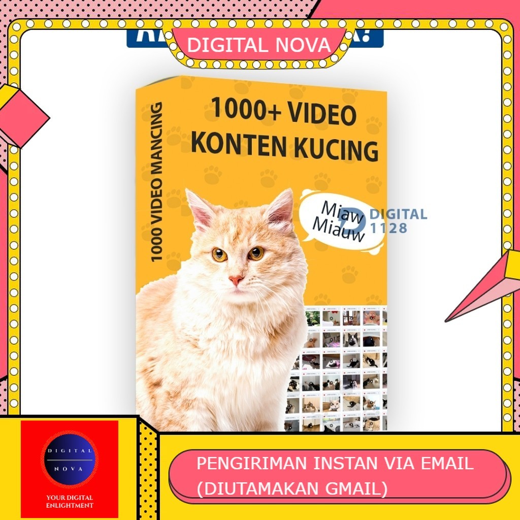 1000+ VIDEO KONTEN KUCING  VIRAL FYP SIAP UPLOAD MEDSOS AUTO FYP