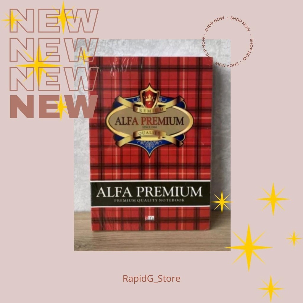 

1 Pack 10 Pcs Buku Tulis Catatan Sekolah Besar Boxy Campus 50 Lembar Panjang