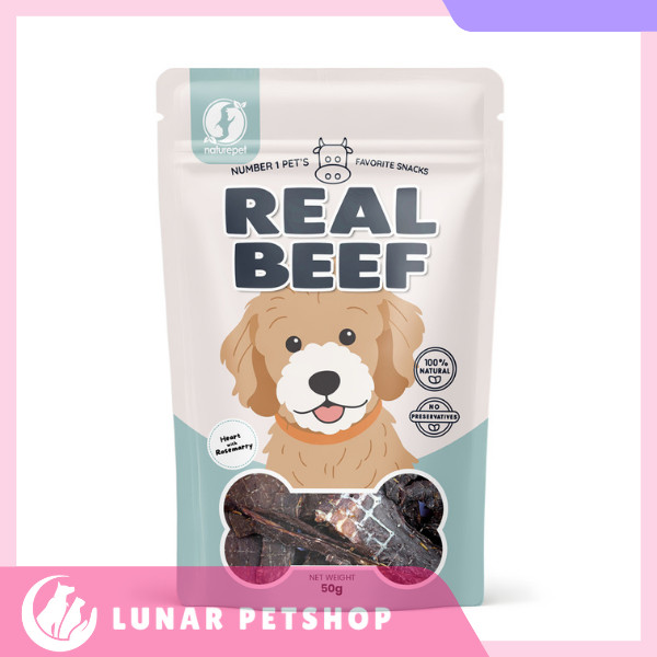 CEMILAN ANJING BEEF HEARTH WITH ROSEMARY - DEHIDRATED SNACK FOR DOG - DOG SNACK