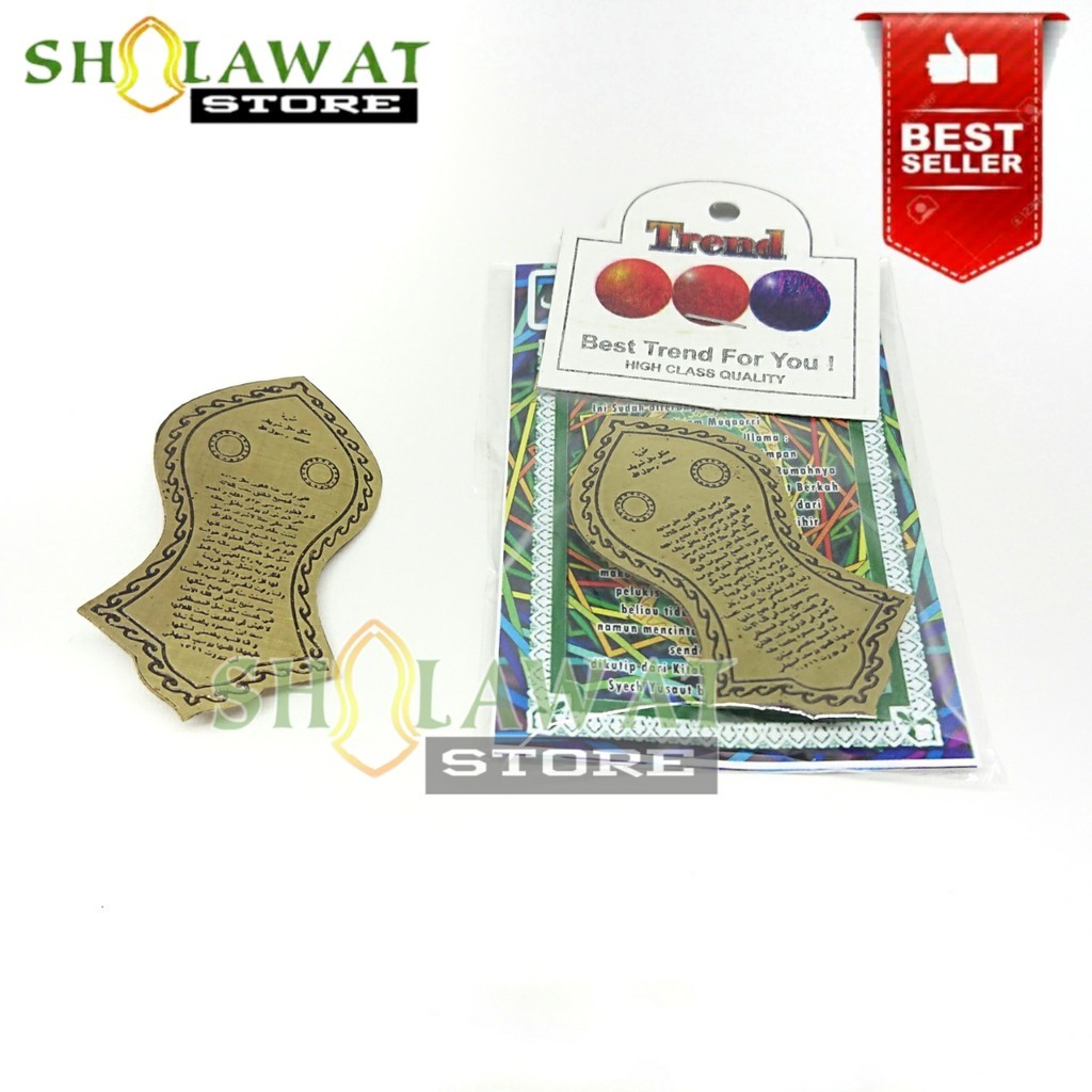 Pin Terompah Nabi Emas/Pin Terompah Tarim/Pin Terompah Emas