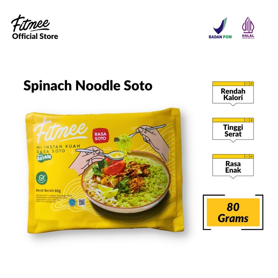 

FITMEE Mie Instan 80gr & Shirataki Instan 92gr